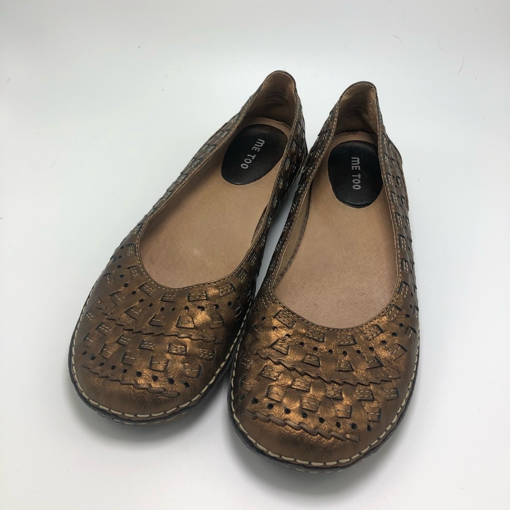 Me too brown flats